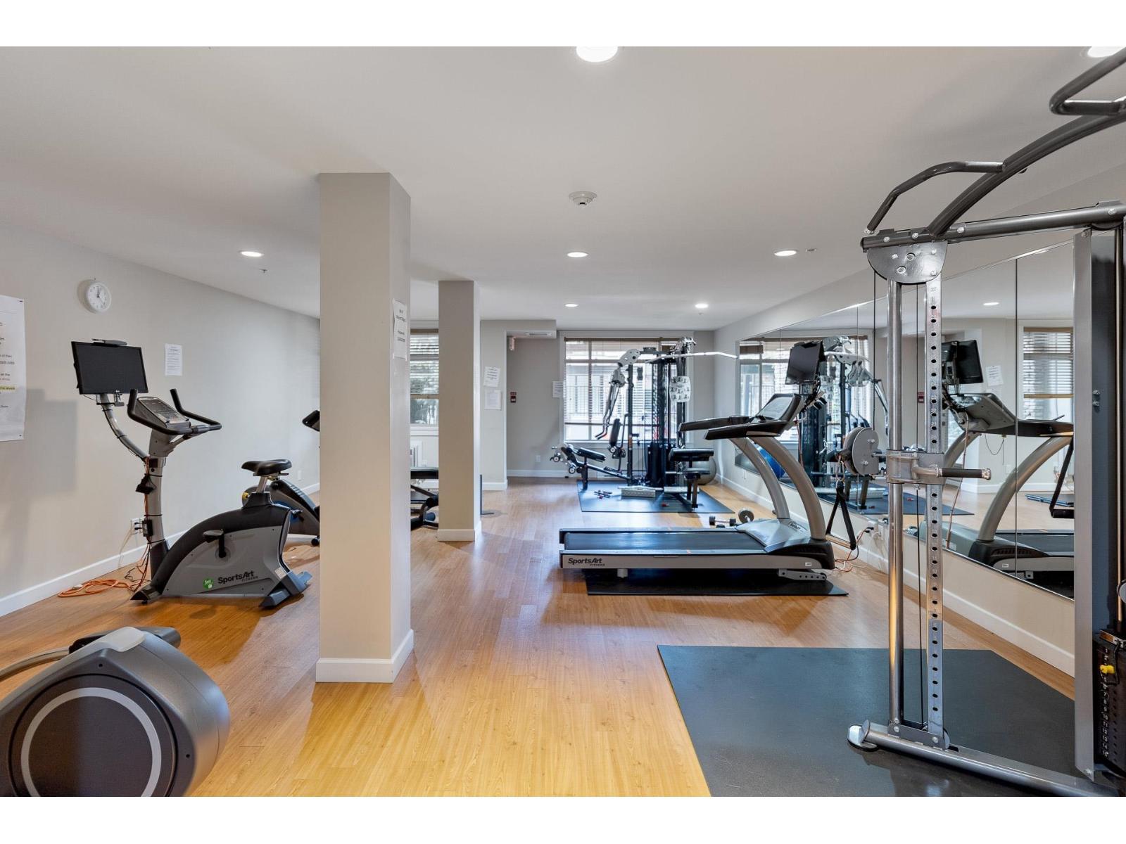 139 8288 207A Street, Langley, BC - Indoor Photo Showing Gym Room