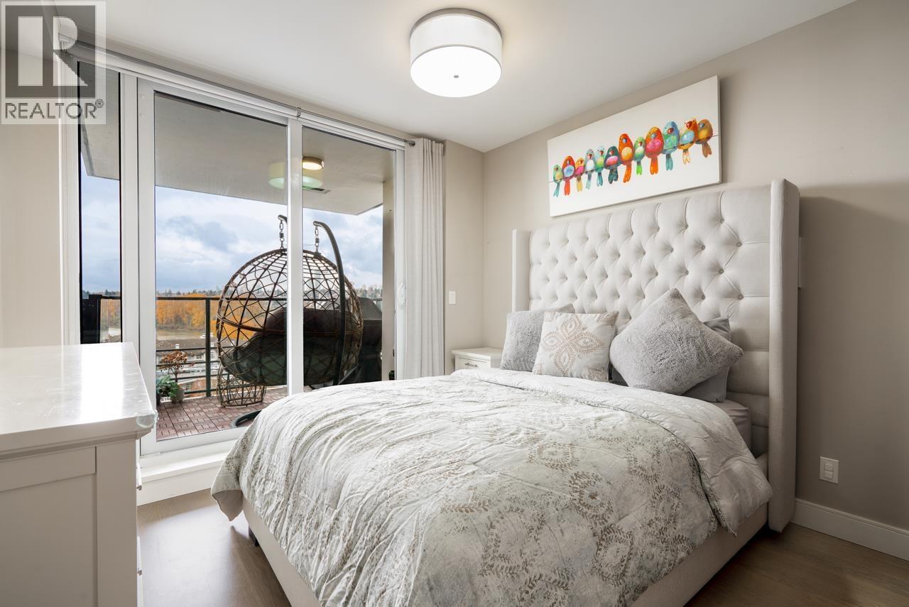 1302 210 Salter Street, New Westminster, BC - Indoor Photo Showing Bedroom