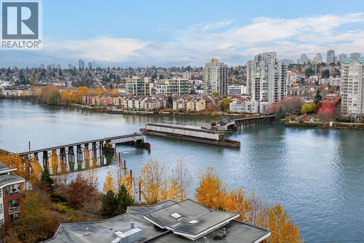 1302 210 Salter Street, New Westminster, BC - Outdoor With Body Of Water With View