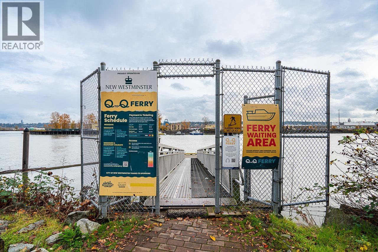 1302 210 Salter Street, New Westminster, BC - Outdoor With Body Of Water