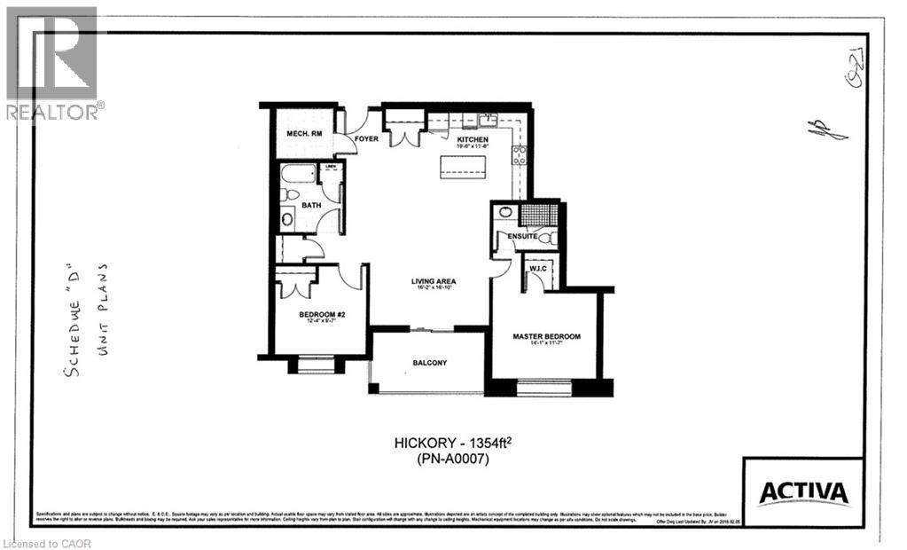 View of floor plan / room layout - 249 Grey Silo Road Unit# 301, Waterloo, ON - Other