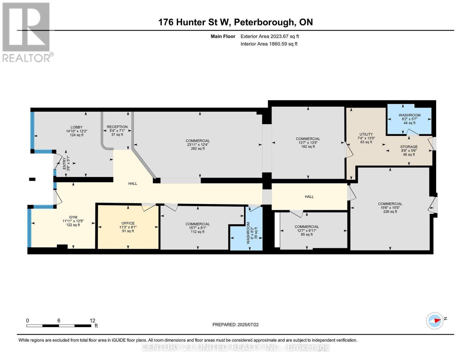 174-176 Hunter Street W, Peterborough (Town Ward 3), ON