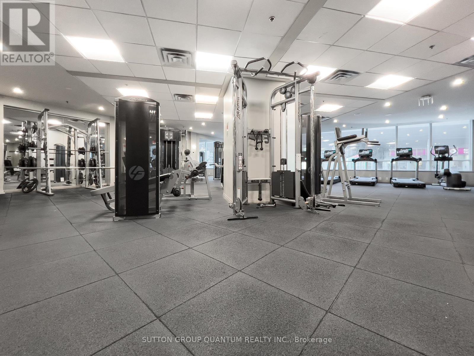 206 - 16 Yonge Street, Toronto, ON - Indoor Photo Showing Gym Room
