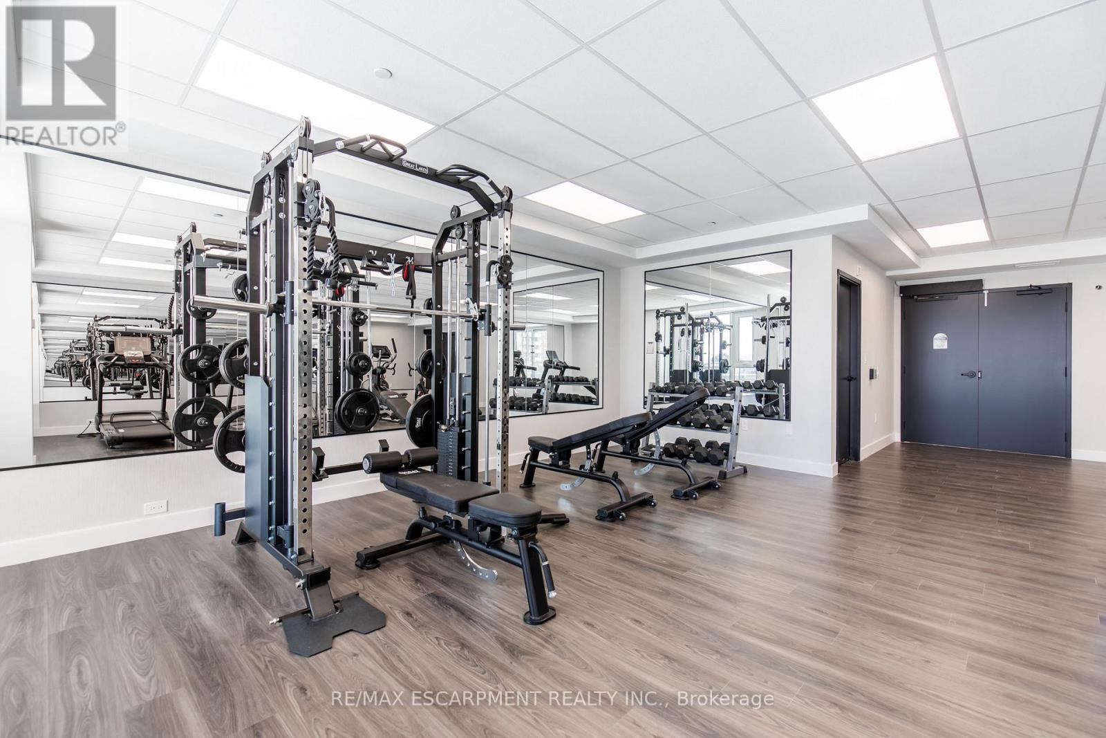 1106 - 870 Queenston Road, Hamilton, ON - Indoor Photo Showing Gym Room