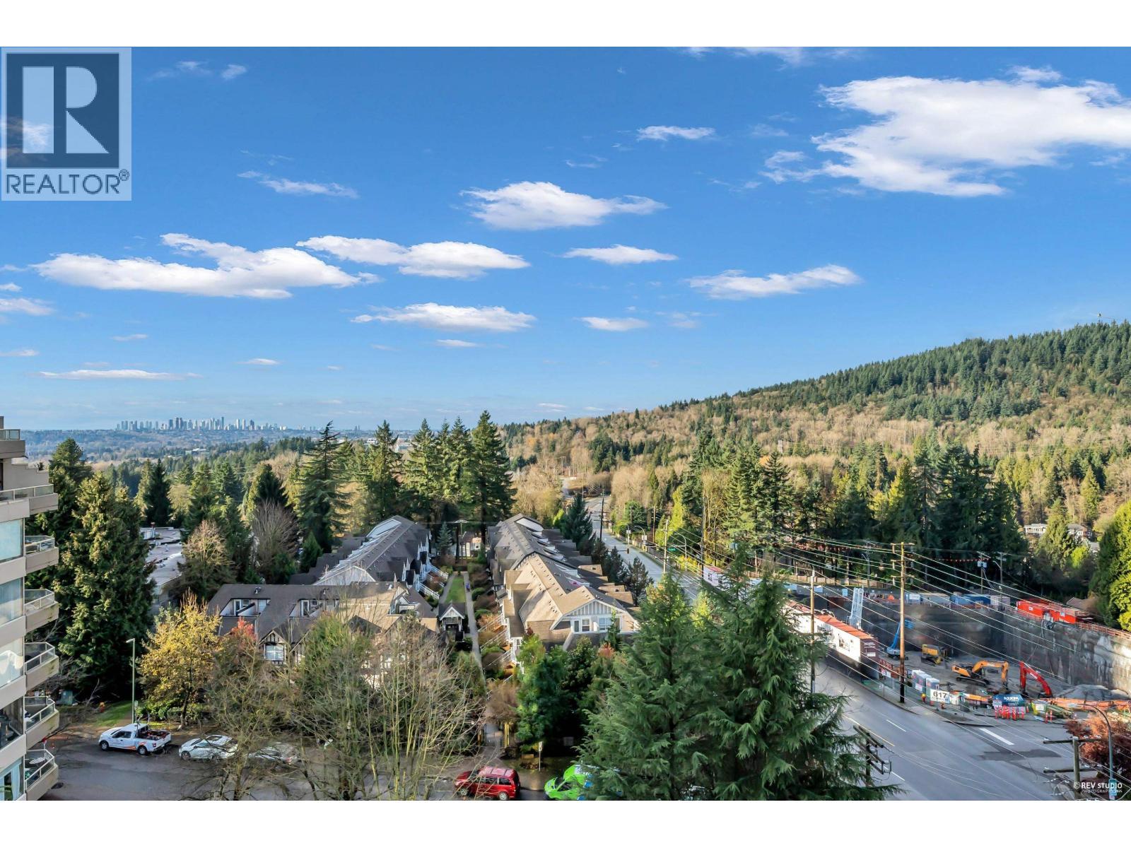 1102 520 Como Lake Avenue, Coquitlam, BC - Outdoor With View