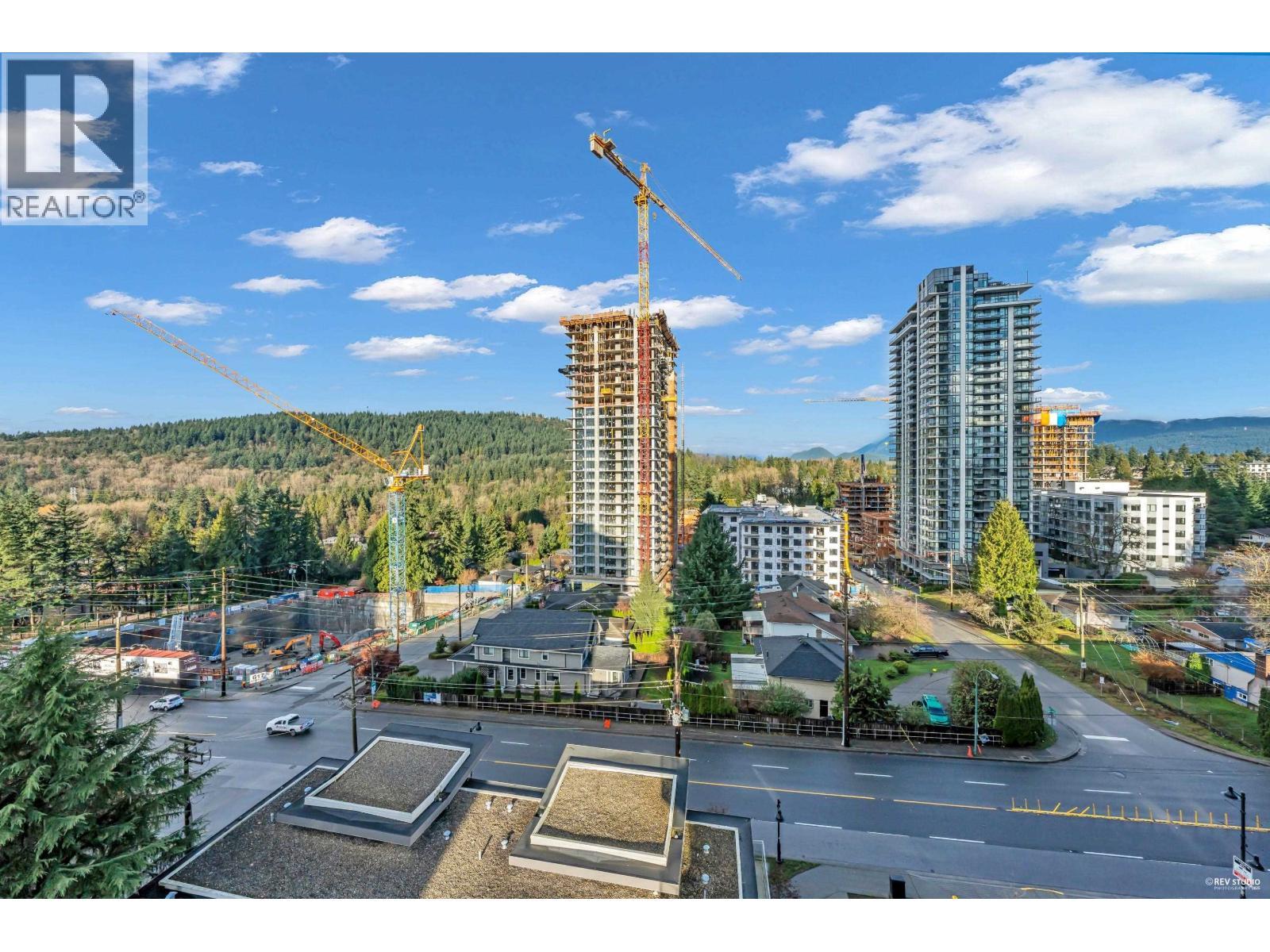 1102 520 Como Lake Avenue, Coquitlam, BC - Outdoor With View