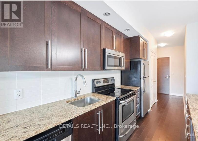 601 - 238 Besserer Street, Ottawa, ON - Indoor Photo Showing Kitchen With Stainless Steel Kitchen With Upgraded Kitchen