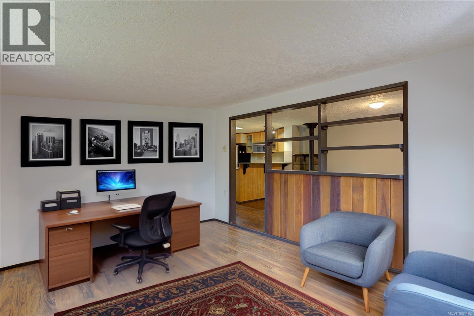 Virtually Staged - 4305 Sunrise Rd, Duncan, BC - Indoor Photo Showing Office