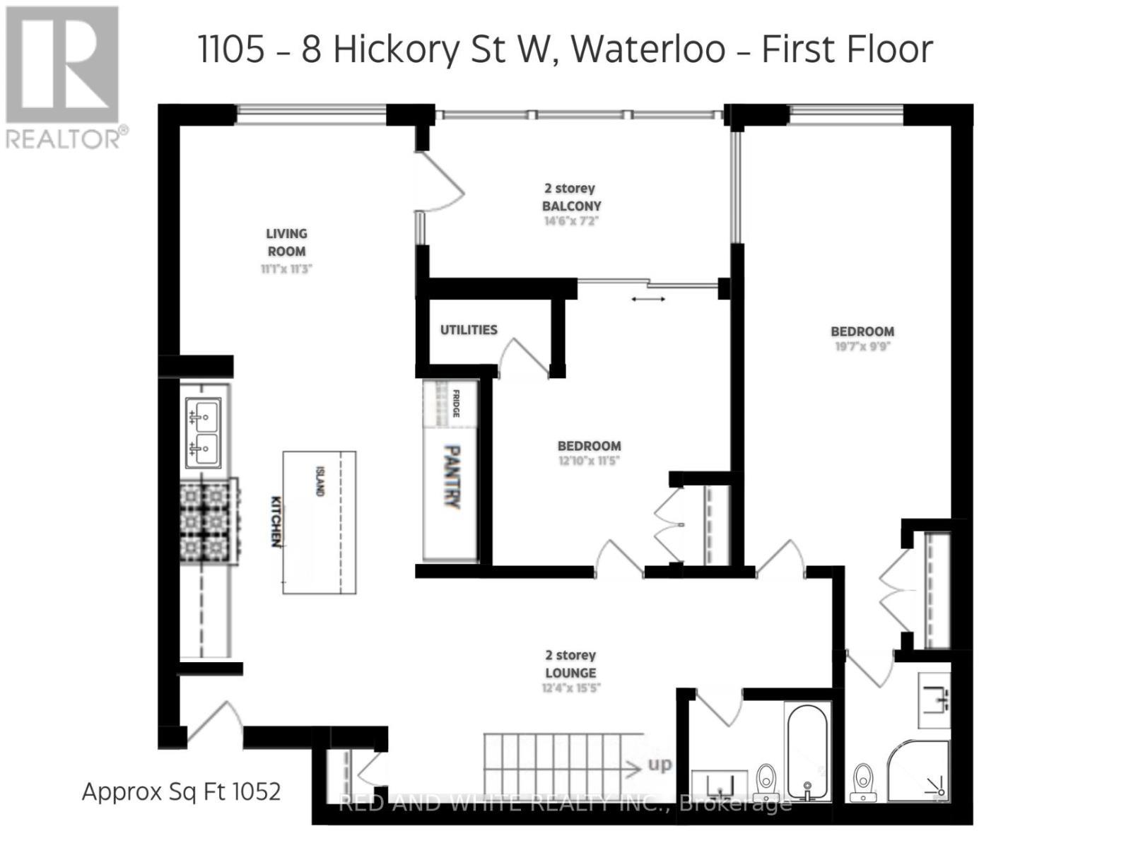 1105 - 8 Hickory Street W, Waterloo, ON - Other