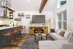 Virtually Staged Living Rm -