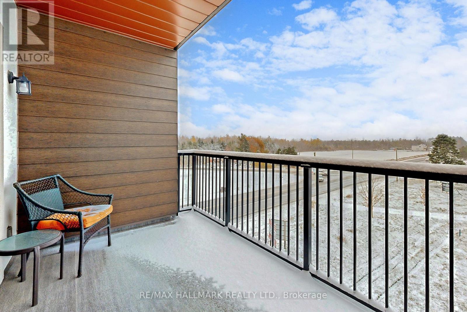 417 - 54 Koda Street, Barrie, ON - Outdoor With Balcony With Exterior