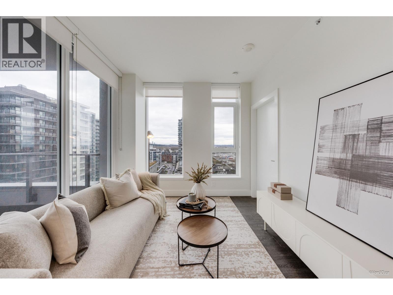 1307 3438 Sawmill Crescent, Vancouver, BC - Indoor Photo Showing Living Room