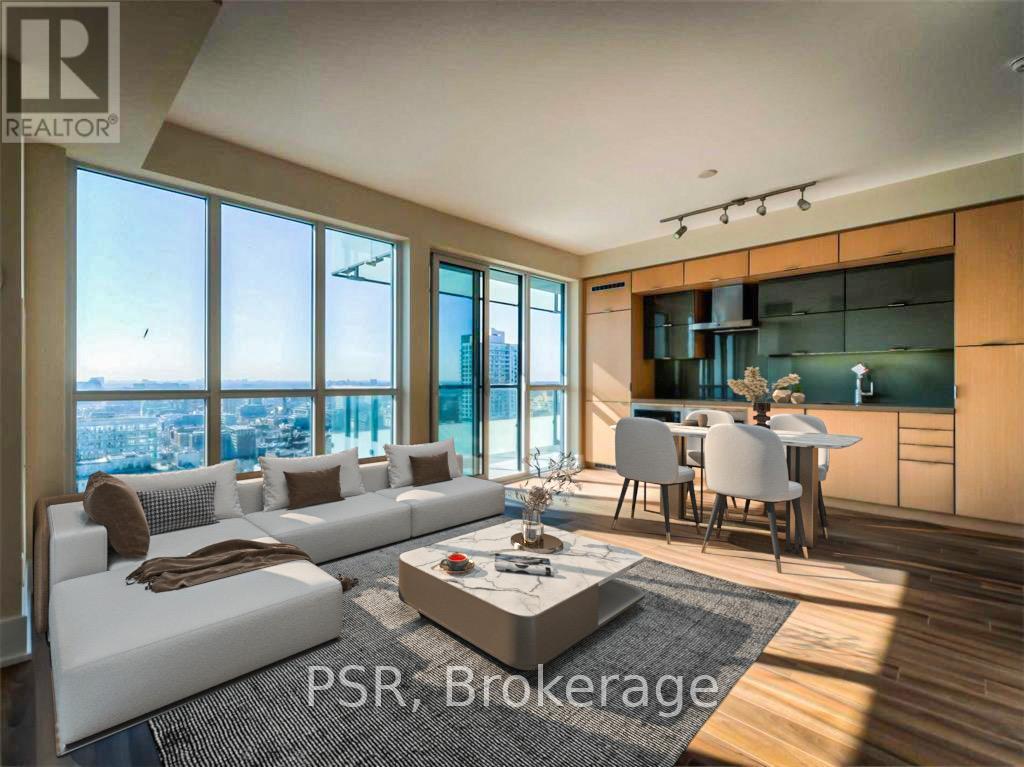 3014 - 300 Front Street W, Toronto, ON - Indoor Photo Showing Living Room