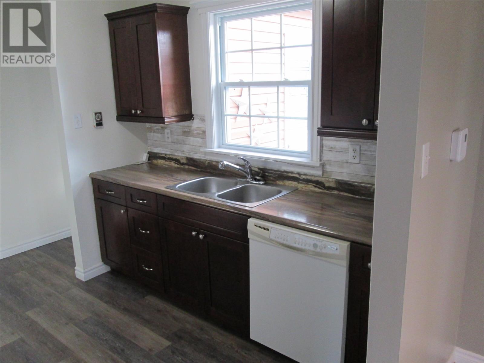 12 Bonaventure Avenue, Gambo, NL - Indoor Photo Showing Kitchen With Double Sink