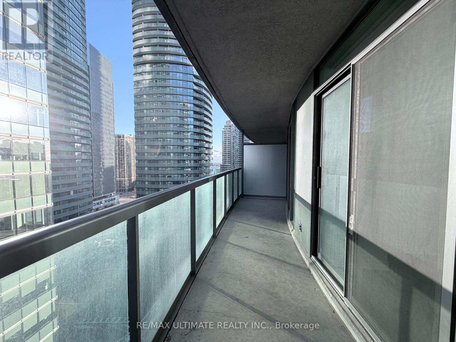 2308 - 30 Grand Trunk Crescent, Toronto, ON - Outdoor With Balcony