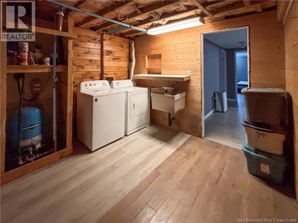 Basement Laundry Room - 5 Bartlett Avenue, Hampton, NB - Indoor Photo Showing Laundry Room