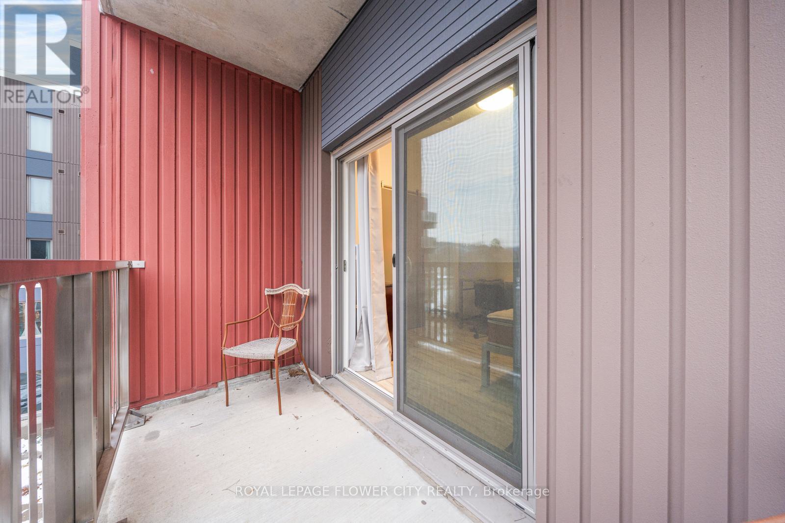 303 - 77 Leland Street, Hamilton, ON - Outdoor With Balcony With Exterior