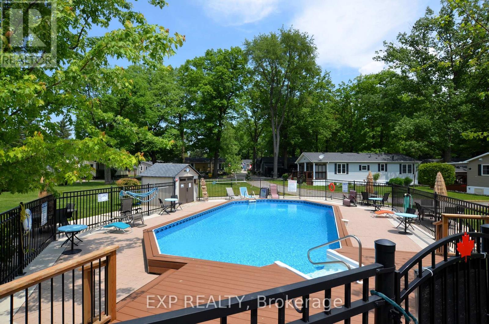 51 - 22790 Amiens Road, Middlesex Centre, ON - Outdoor With In Ground Pool With Backyard