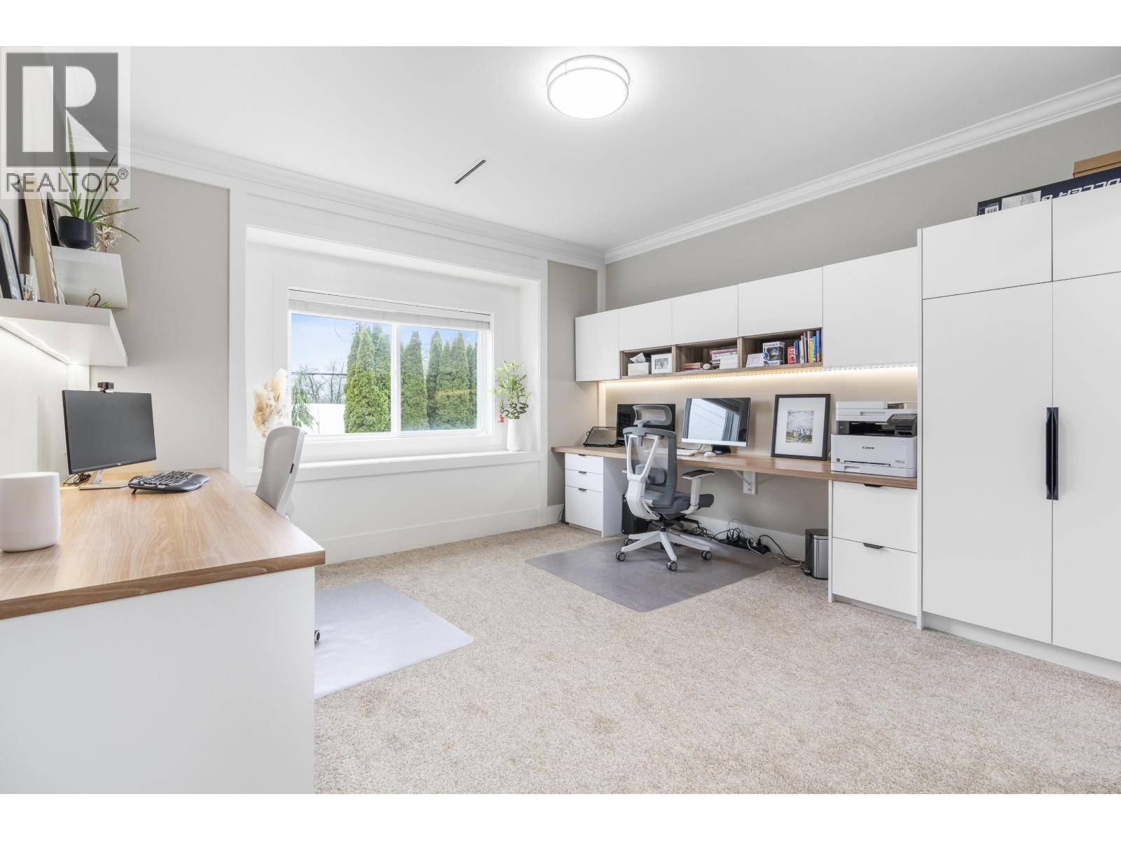 8780 Rosemary Avenue, Richmond, BC - Indoor Photo Showing Office