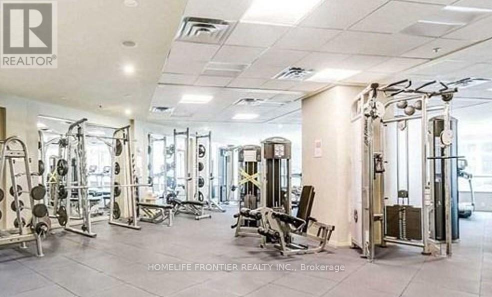 2303 - 12 Yonge Street, Toronto, ON - Indoor Photo Showing Gym Room