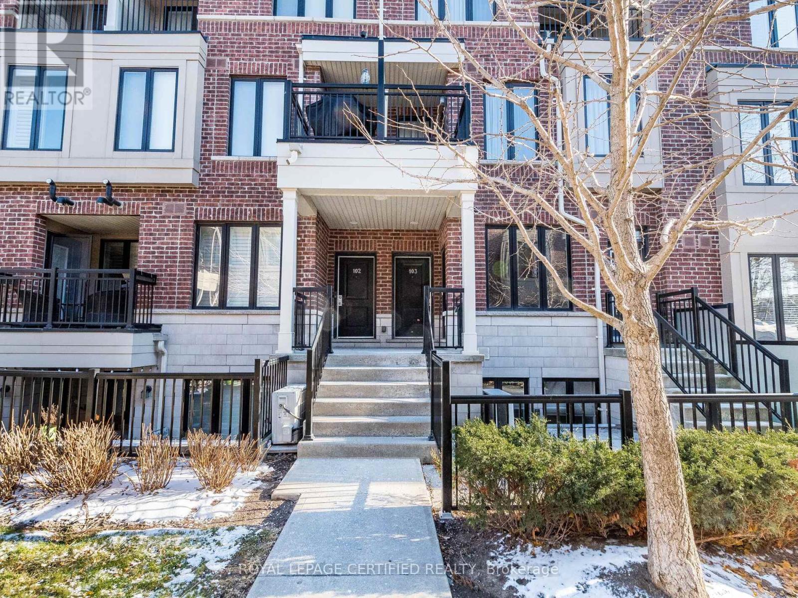 104 - 30 Carnation Avenue, Toronto, ON - Outdoor With Facade