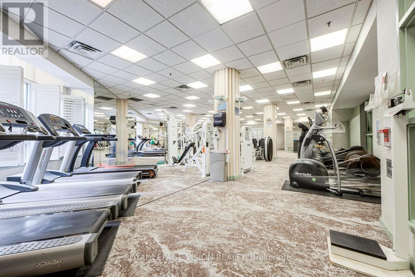 2015 - 88 Corporate Drive, Toronto, ON - Indoor Photo Showing Gym Room