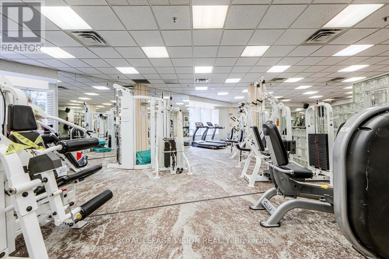 2015 - 88 Corporate Drive, Toronto, ON - Indoor Photo Showing Gym Room