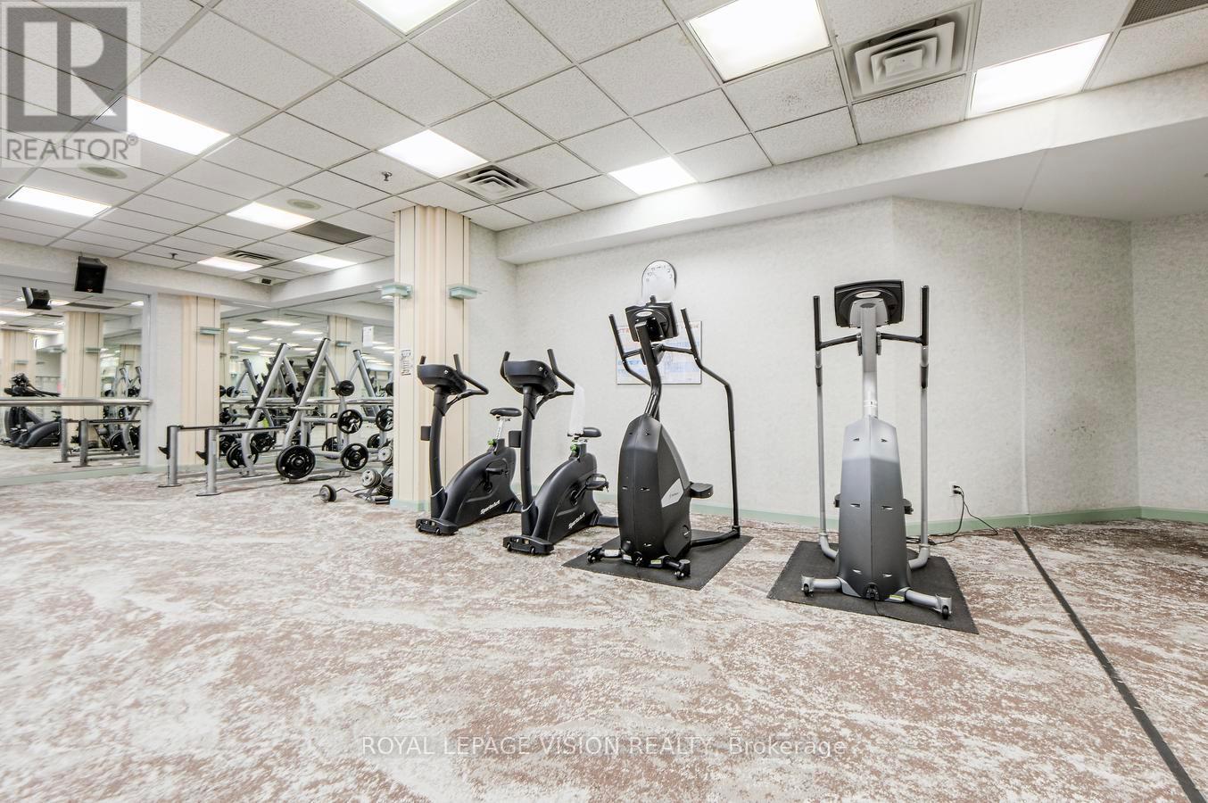 2015 - 88 Corporate Drive, Toronto, ON - Indoor Photo Showing Gym Room