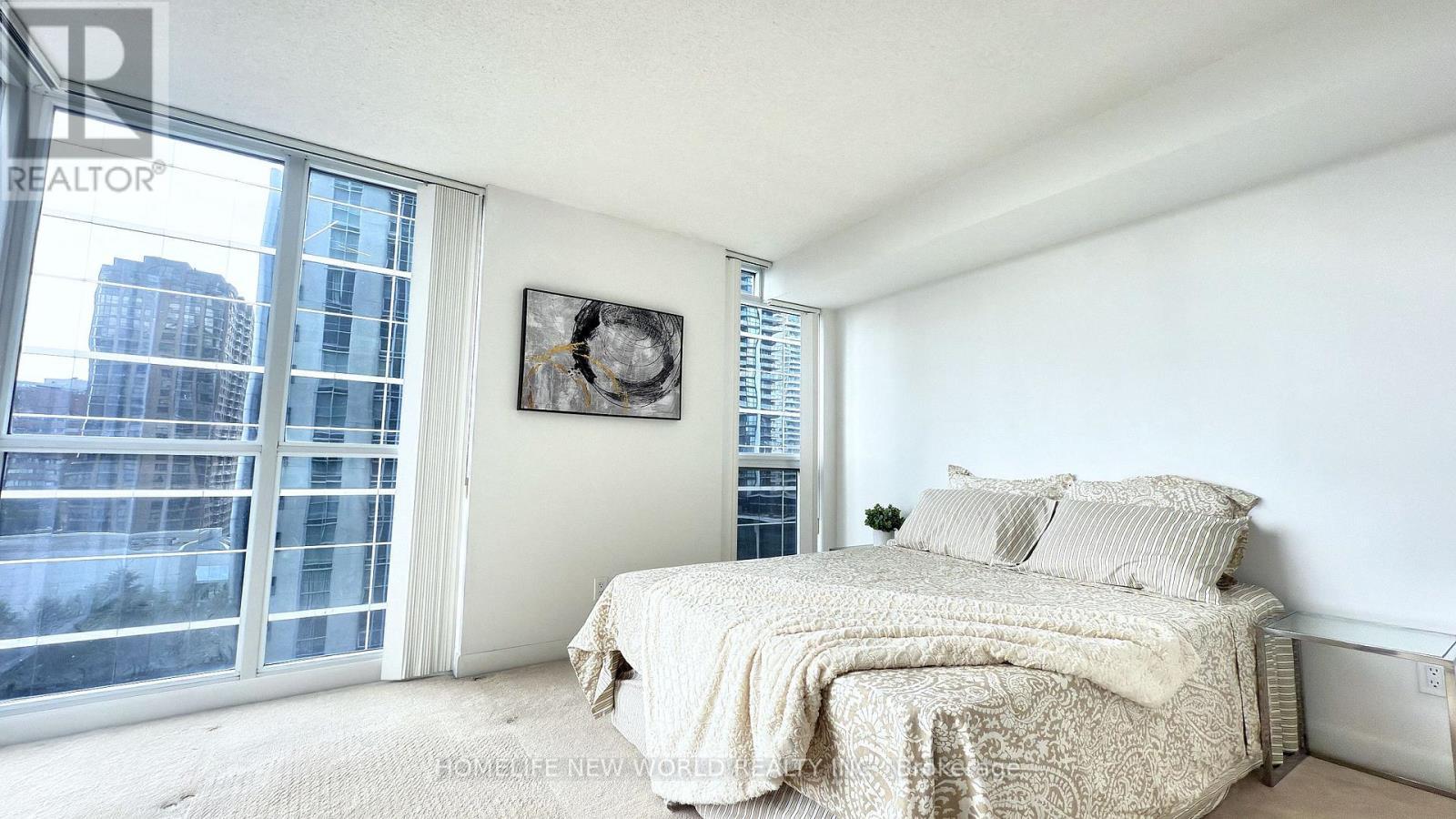 1209 - 4978 Yonge Street, Toronto, ON - Indoor Photo Showing Bedroom