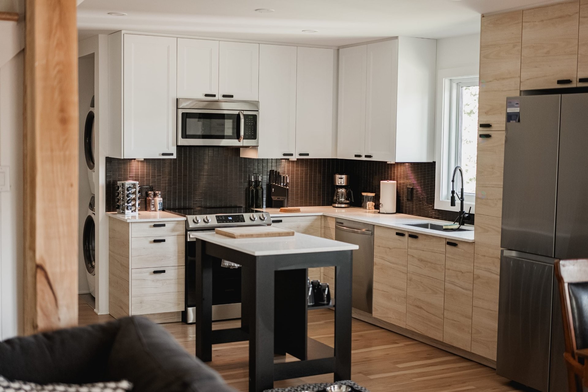 Kitchen - 876 Rue Principale, Saint-Sauveur, QC - Indoor Photo Showing Kitchen