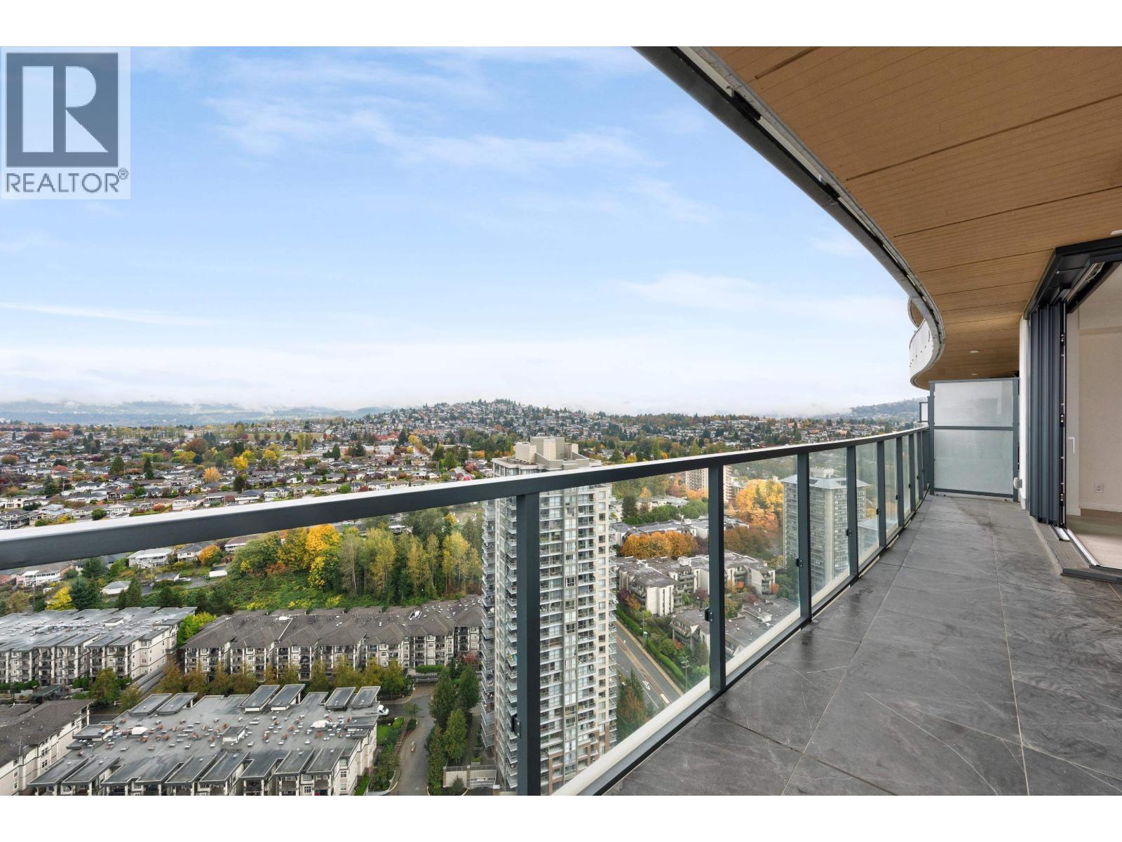 3204 4890 Lougheed Highway, Burnaby, BC - Outdoor With Balcony With View With Exterior