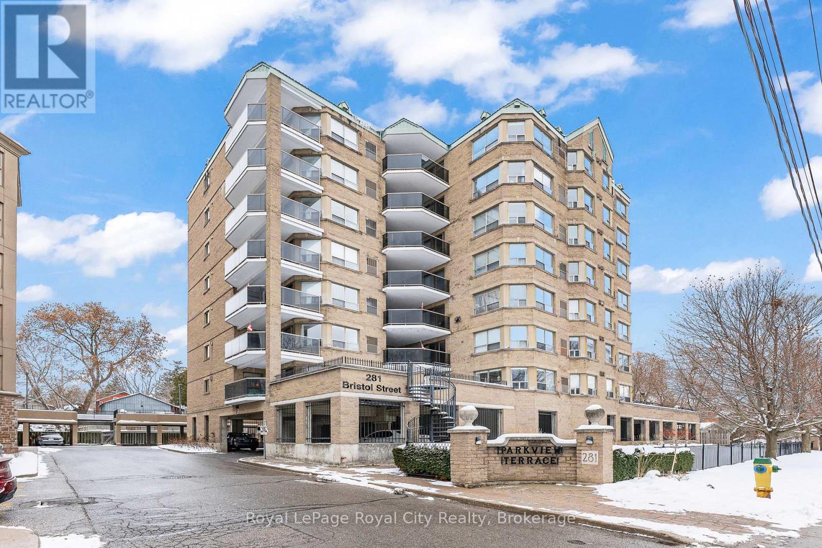 701 - 281 Bristol Street, Guelph (Junction/Onward Willow), ON - Outdoor With Balcony With Facade