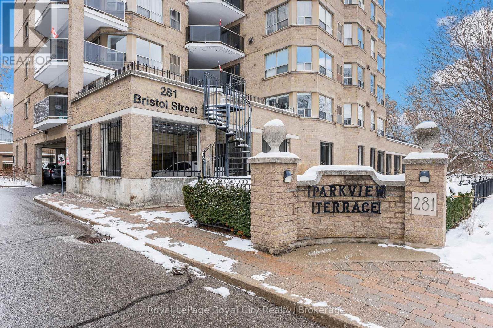 701 - 281 Bristol Street, Guelph (Junction/Onward Willow), ON - Outdoor With Balcony With Facade