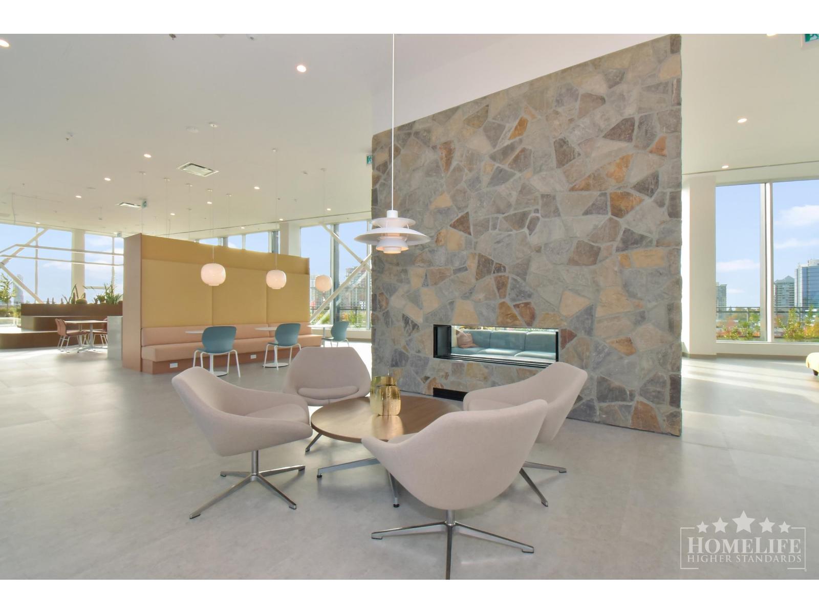 3108 13675 107A Avenue, Surrey, BC - Indoor With Fireplace