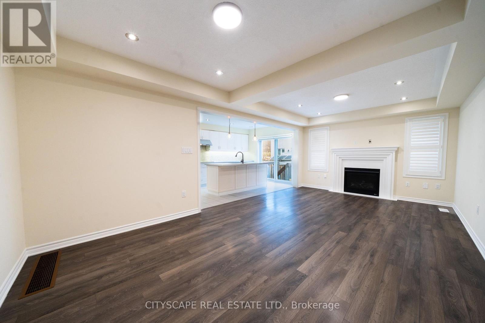 296 Jean Landing, Milton, ON - Indoor With Fireplace