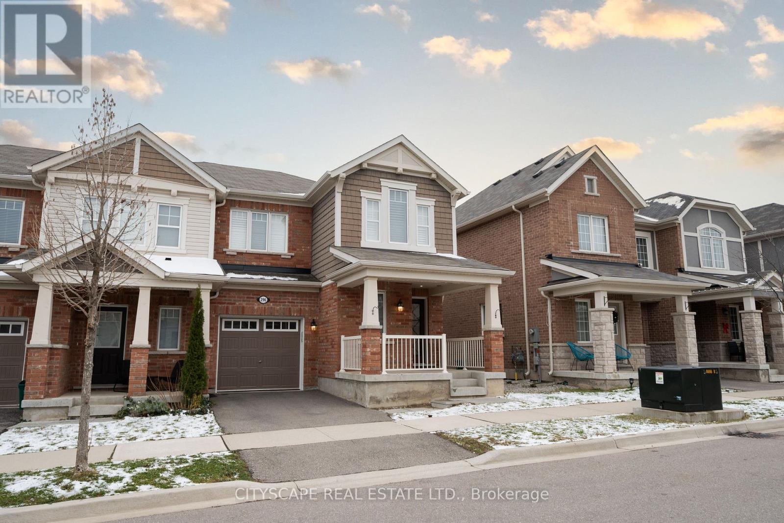 296 Jean Landing, Milton, ON - Outdoor With Deck Patio Veranda With Facade