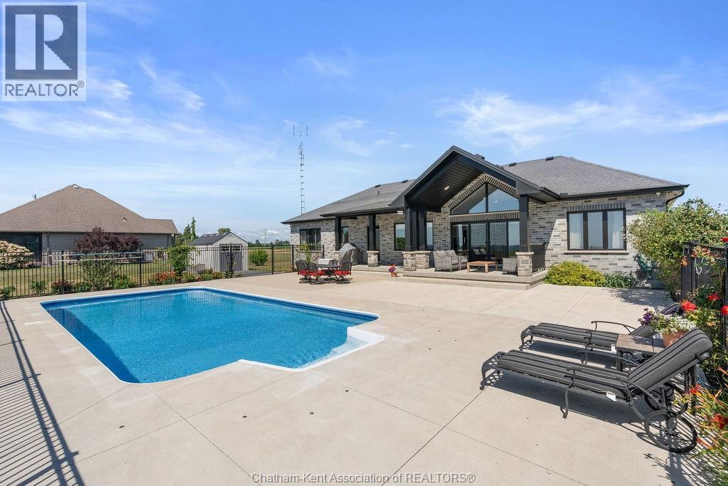 5482 Talbot Trail, Merlin, ON - Outdoor With In Ground Pool With Deck Patio Veranda
