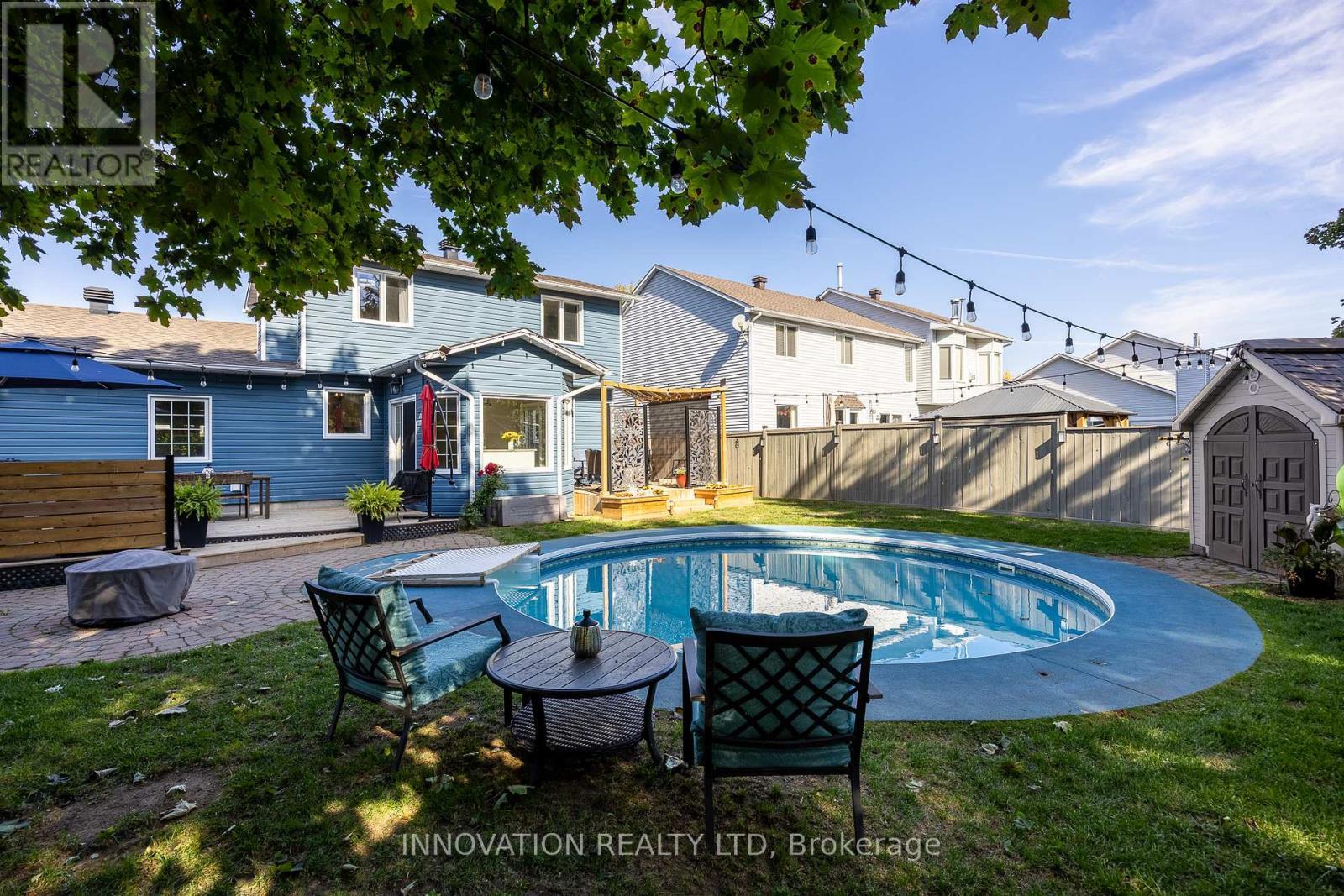 38 Patterson Crescent, Carleton Place, ON - Outdoor With In Ground Pool
