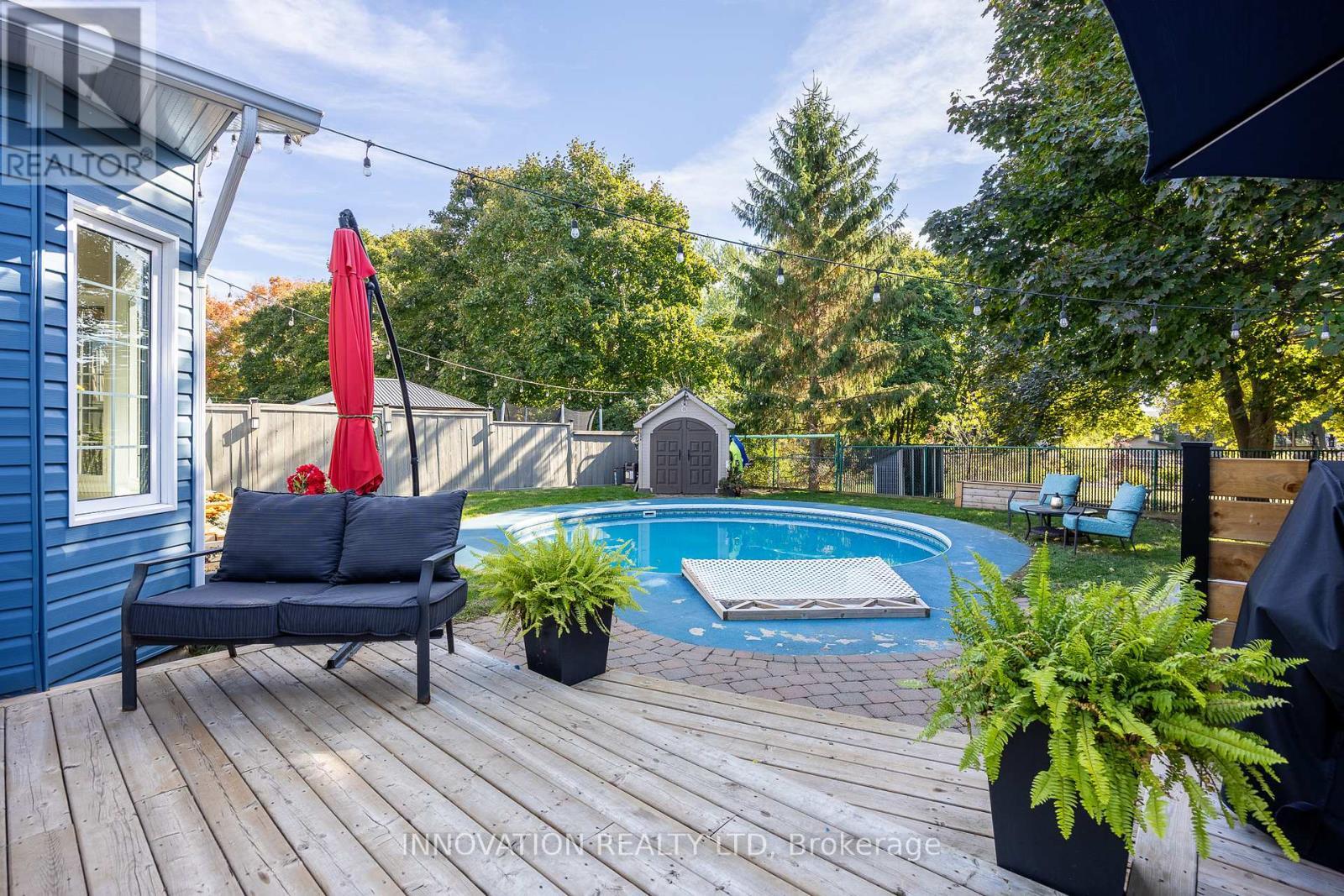 38 Patterson Crescent, Carleton Place, ON - Outdoor With In Ground Pool With Deck Patio Veranda