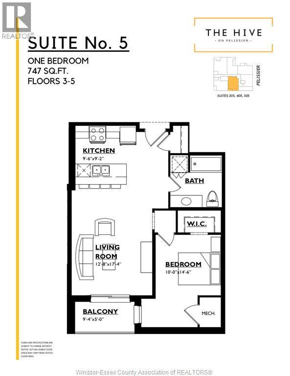 531 Pelissier Street Unit# 405, Windsor, ON - Other