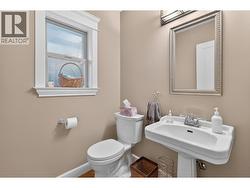 Powder room on main floor -
