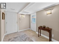 Lower entrance to home next to garage -