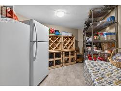 Storage room in basement -