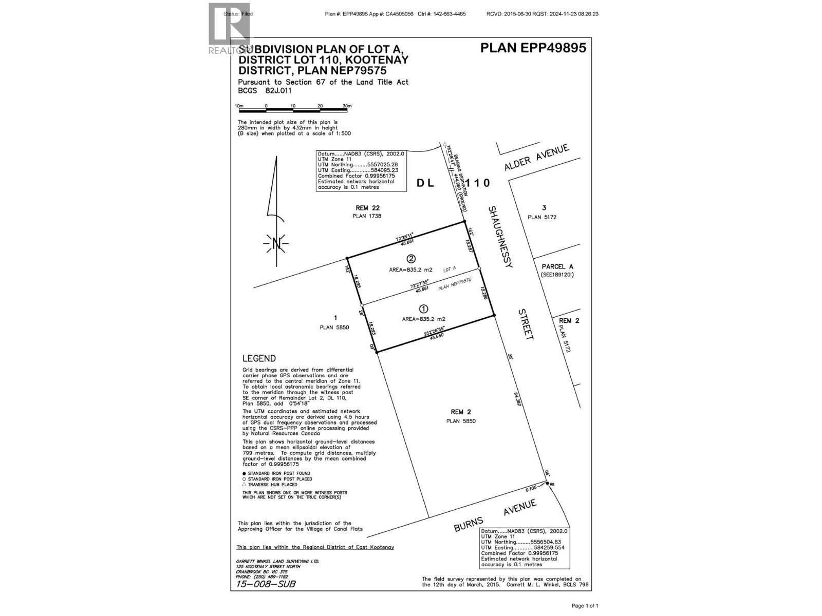 8913 Shaughnessy Street, Canal Flats, BC