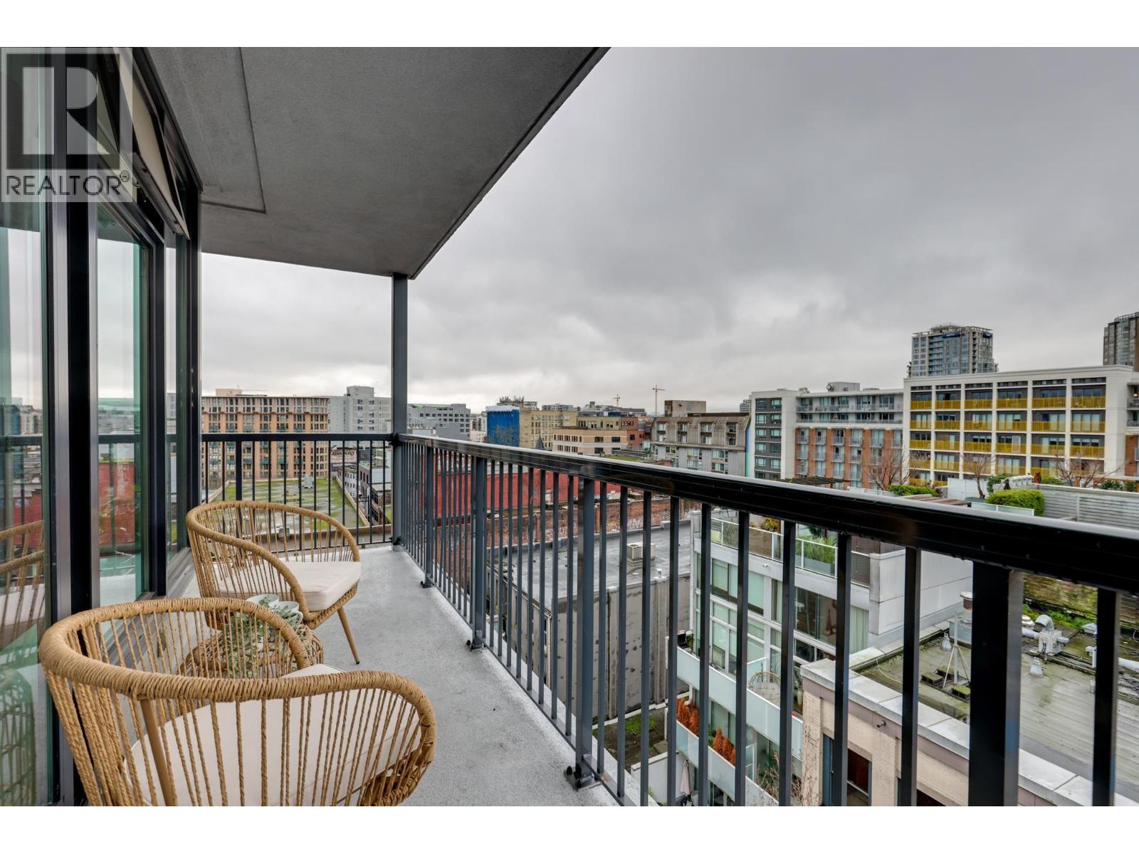 1102 66 W Cordova Street, Vancouver, BC - Outdoor With Balcony With View With Exterior