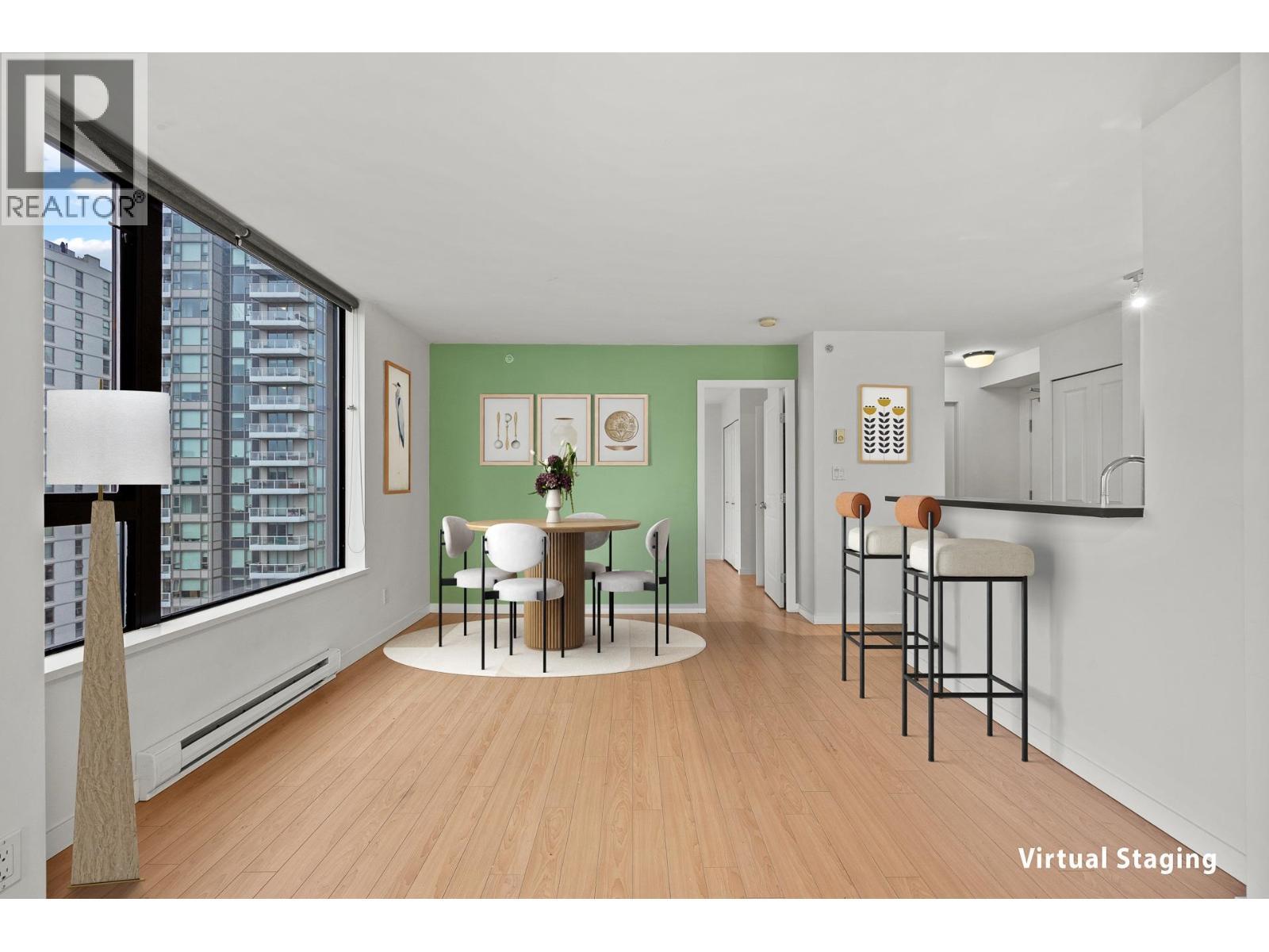 1804 1295 Richards Street, Vancouver, BC - Indoor Photo Showing Other Room