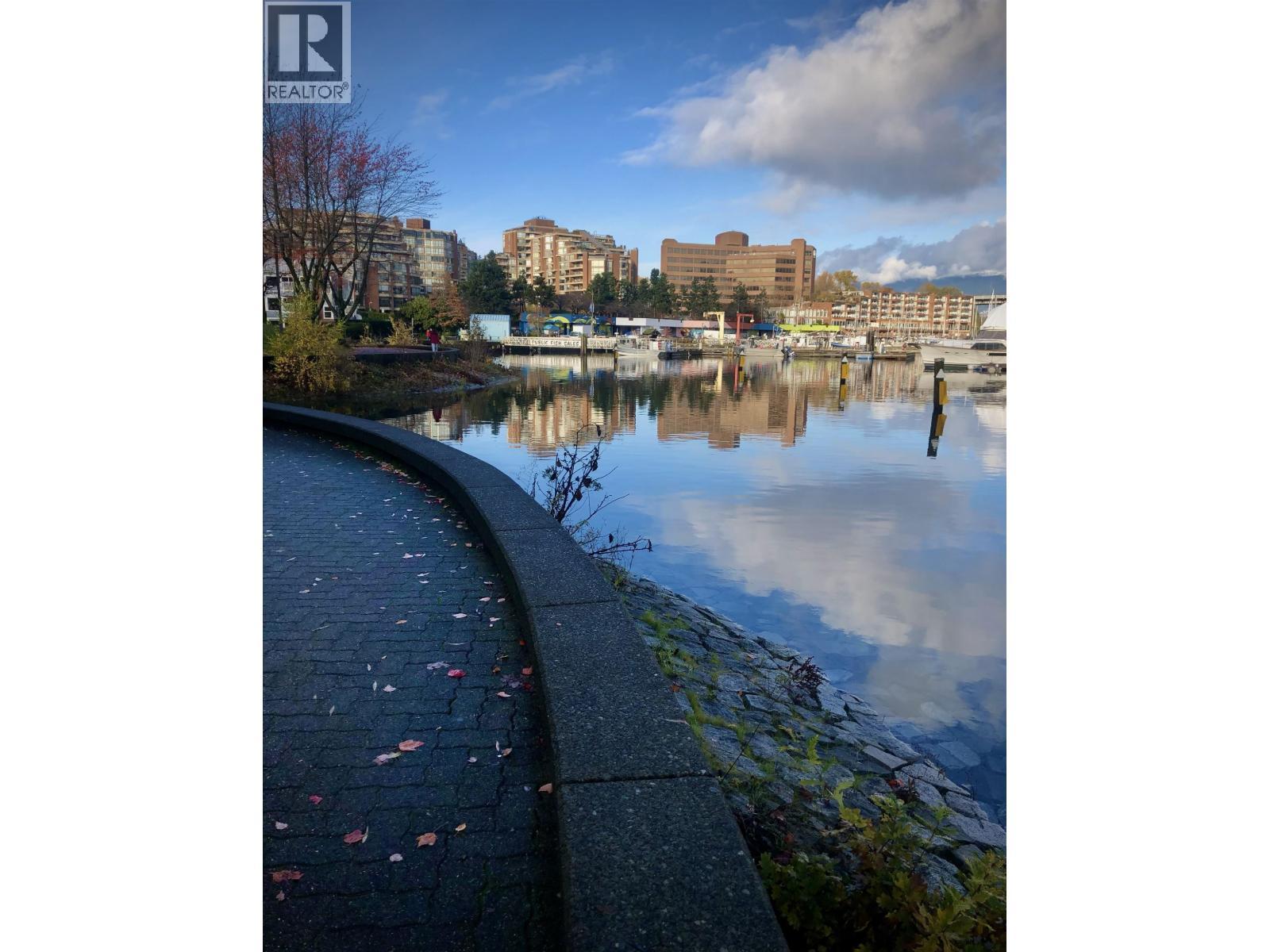 204 1550 Mariner Walk, Vancouver, BC - Outdoor With Body Of Water With View