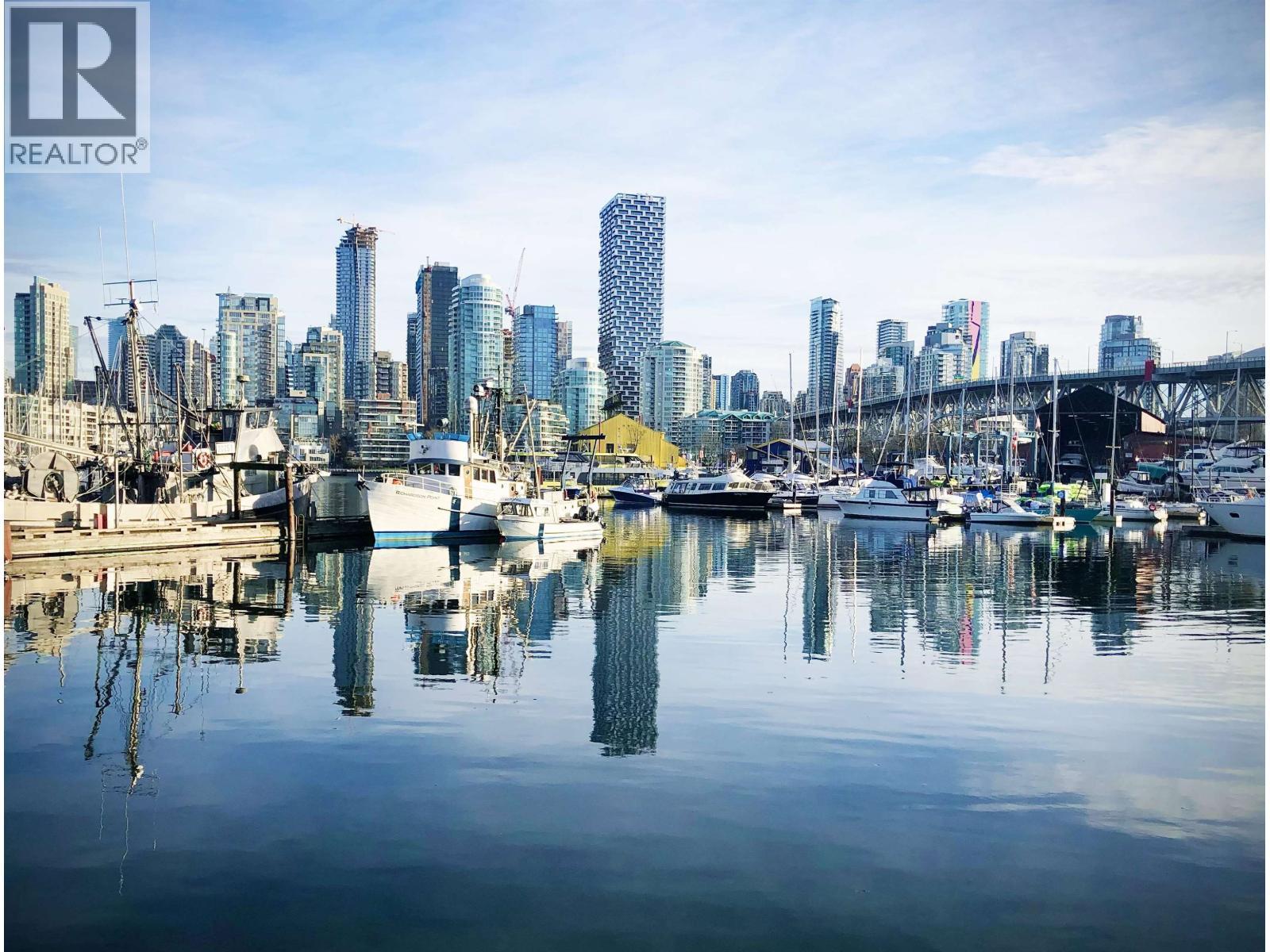 204 1550 Mariner Walk, Vancouver, BC - Outdoor With Body Of Water With View