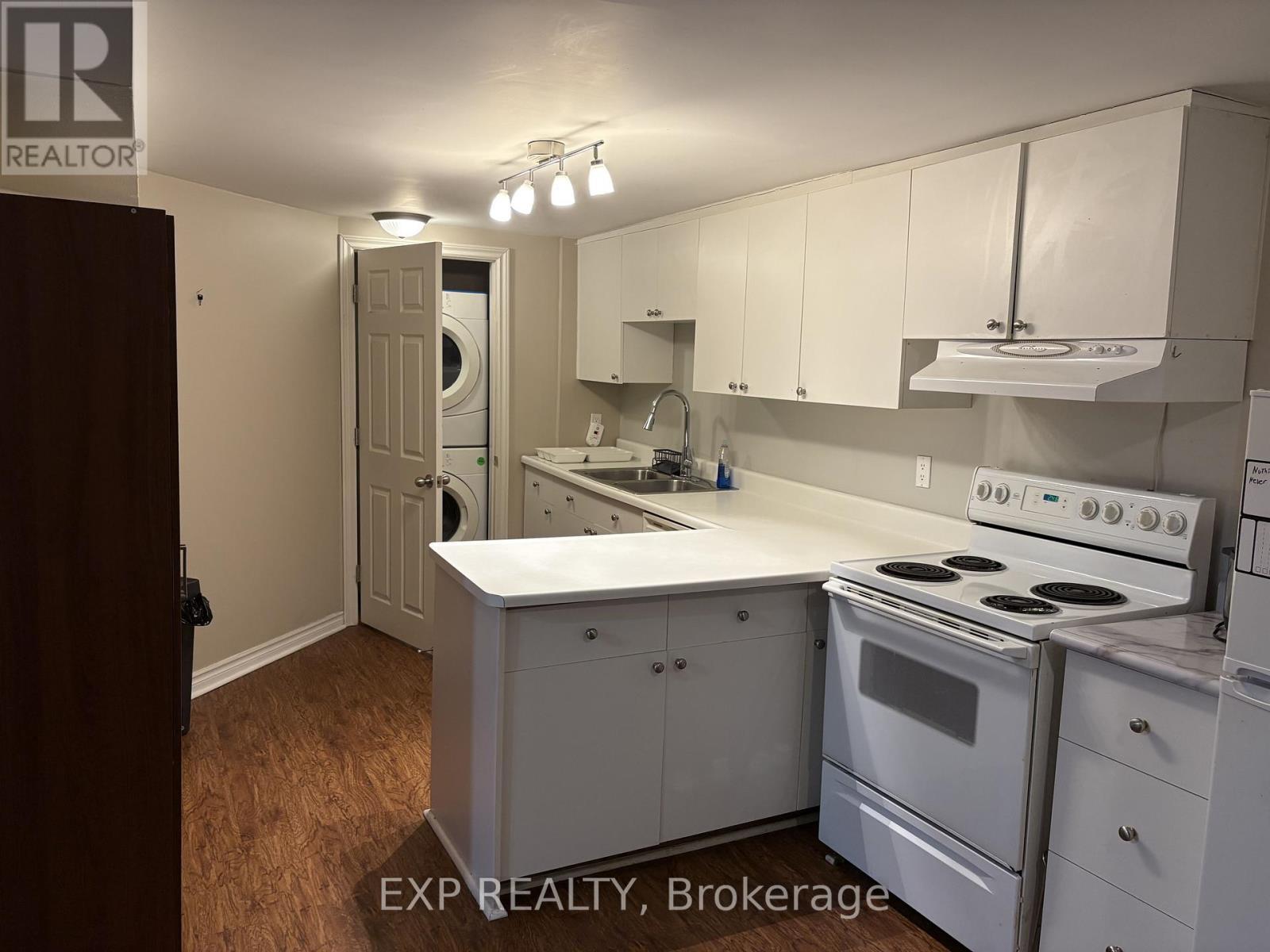 Bsmt - 1975 Fairport Road, Pickering, ON - Indoor Photo Showing Kitchen With Double Sink