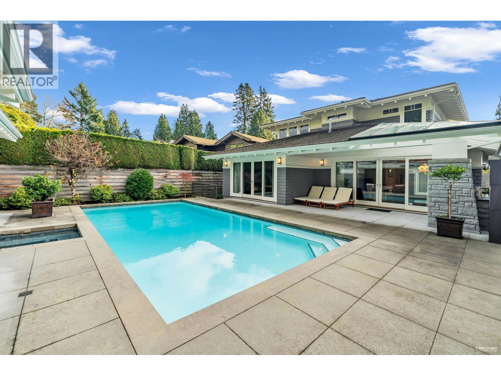 4358 Erwin Drive, West Vancouver, BC - Outdoor With In Ground Pool